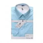 chemise ralph lauren moins cher light blue